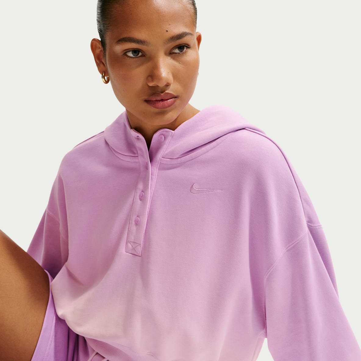 Nike Sportswear Phoenix Fleece Women's Oversized Henley Hoodie